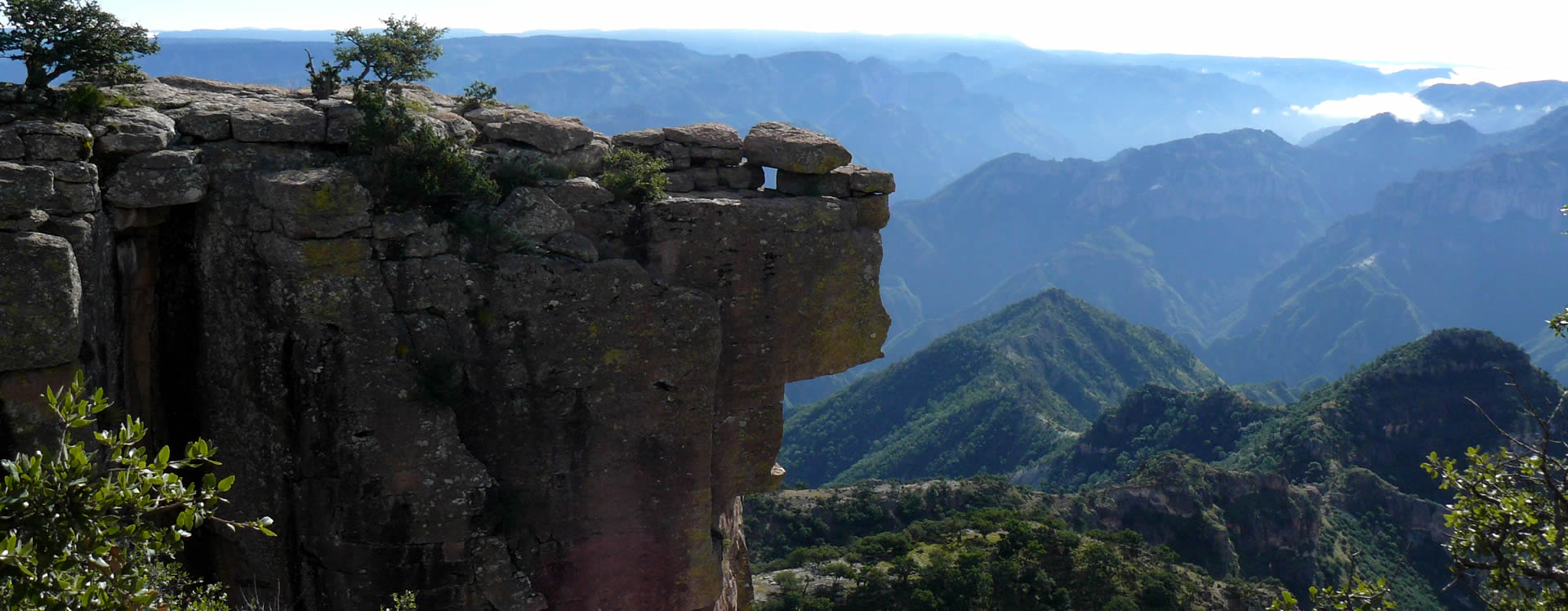 Views through the Copper Canyon Divisadero